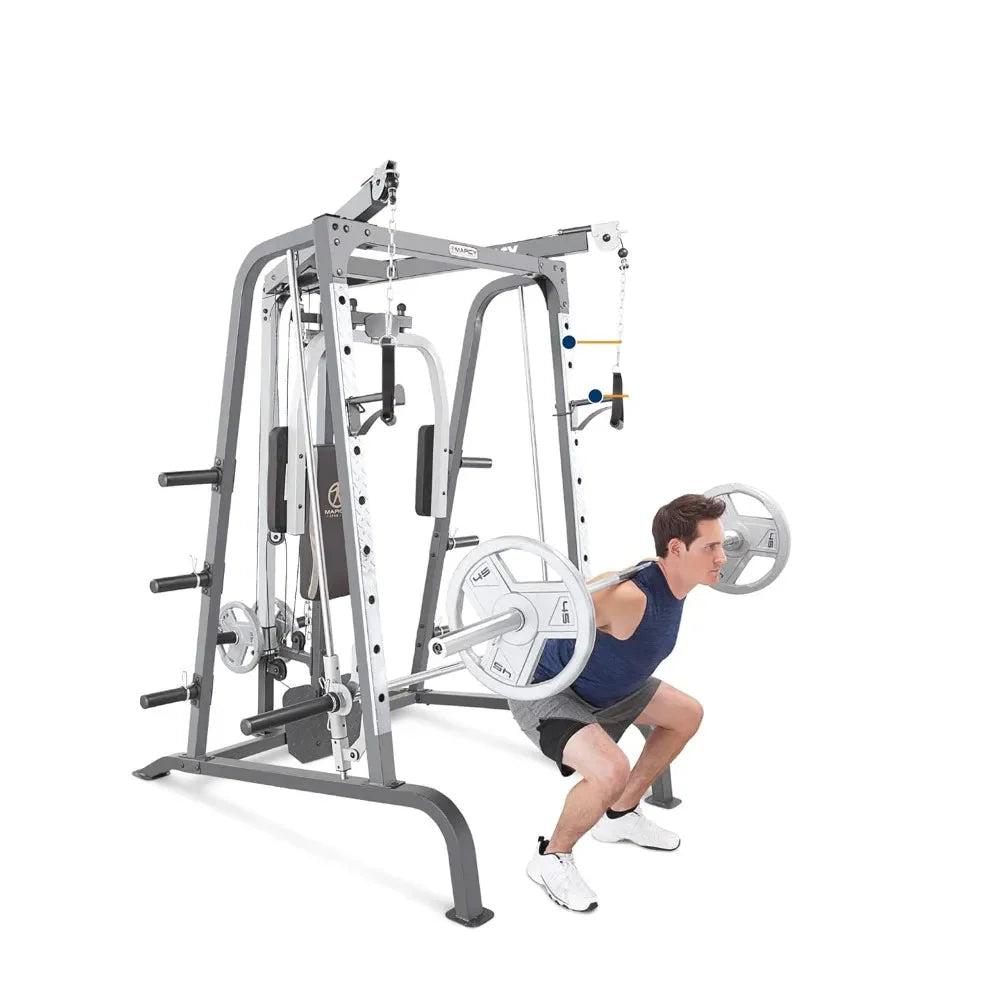 Home Gym Smith Cage with Leg Press Guide System