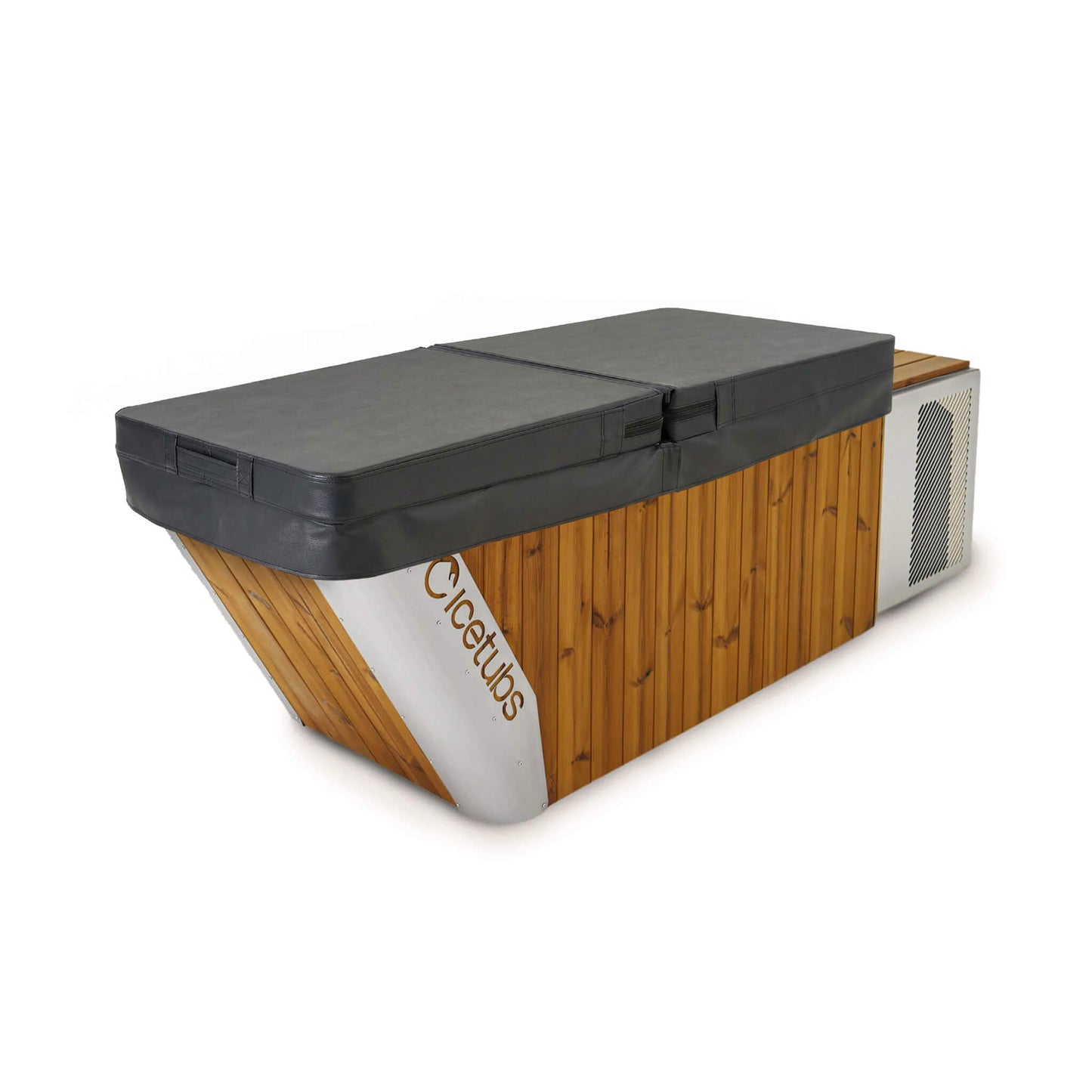 Icetubs IceBath Thermowood and Stainless Steel Cold Therapy Immersion Bath