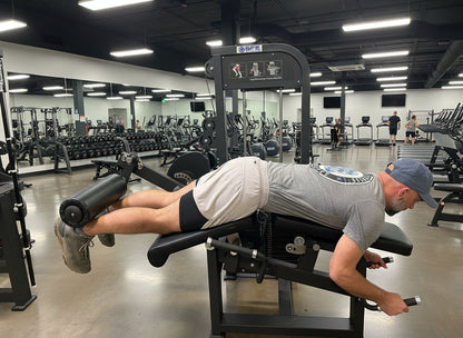Selectorized Leg Extension & Prone Leg Curl Combo with 250lb Weight Stack