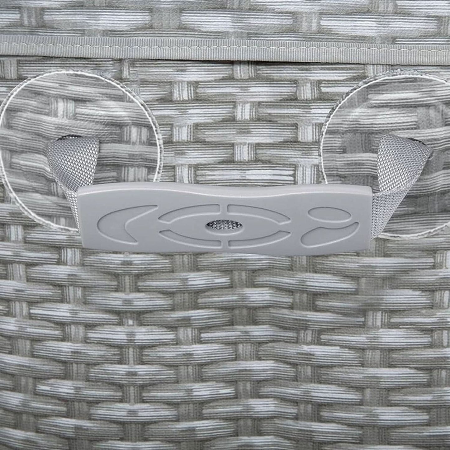 Saluspa Honolulu Inflatable Hot Tub – 4 to 6 Person Portable Spa with 140 Air Jets