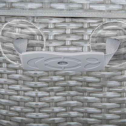 Saluspa Honolulu Inflatable Hot Tub – 4 to 6 Person Portable Spa with 140 Air Jets
