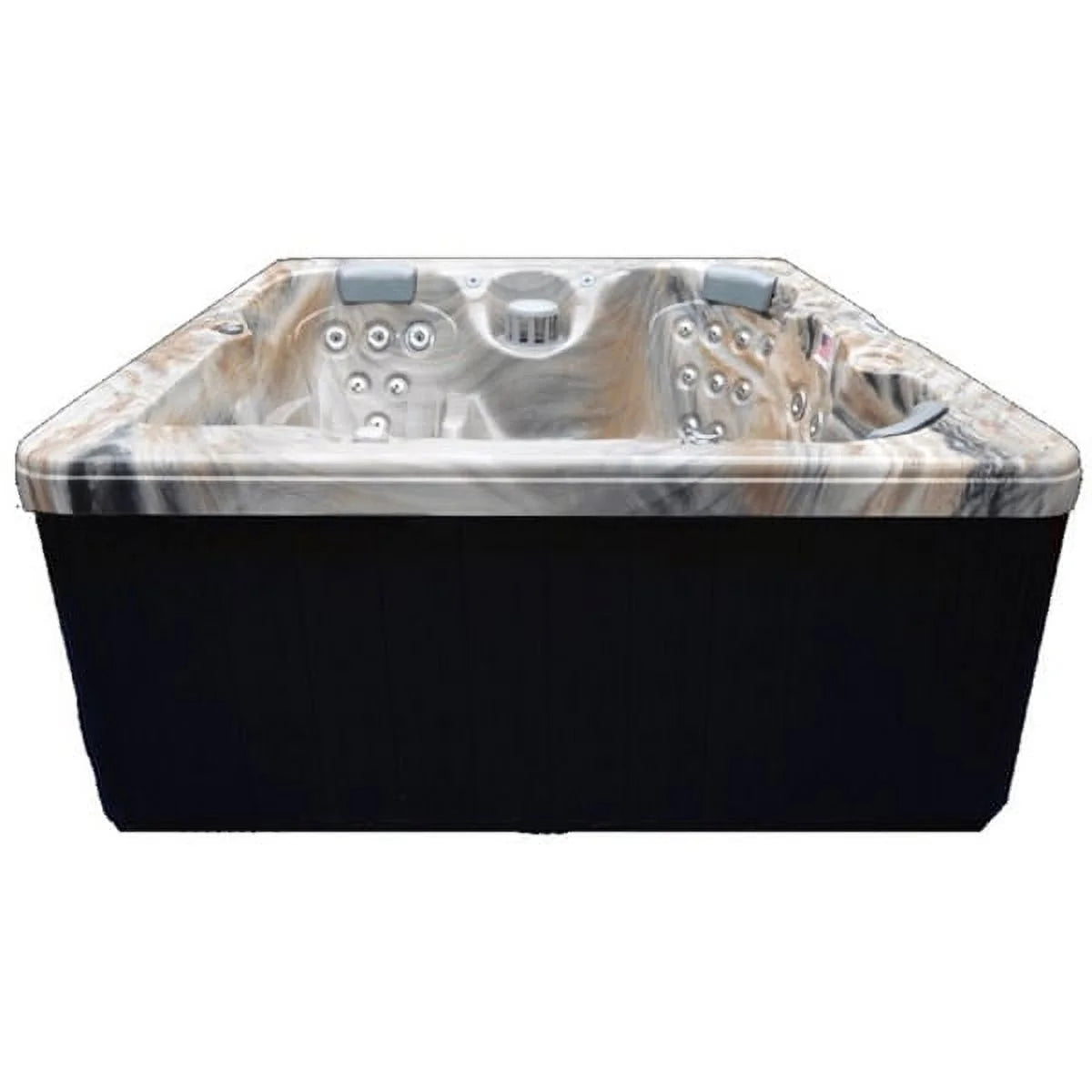 Home & Garden HG51 5-Person Hot Tub with 51 Therapy Jets and Digital Controls – Ideal for Backyard Relaxation and Hydrotherapy