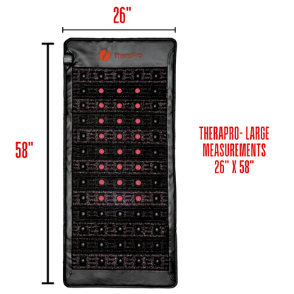 TheraPro Multi-Modality PEMF Infrared Red Light Therapy Pad Large