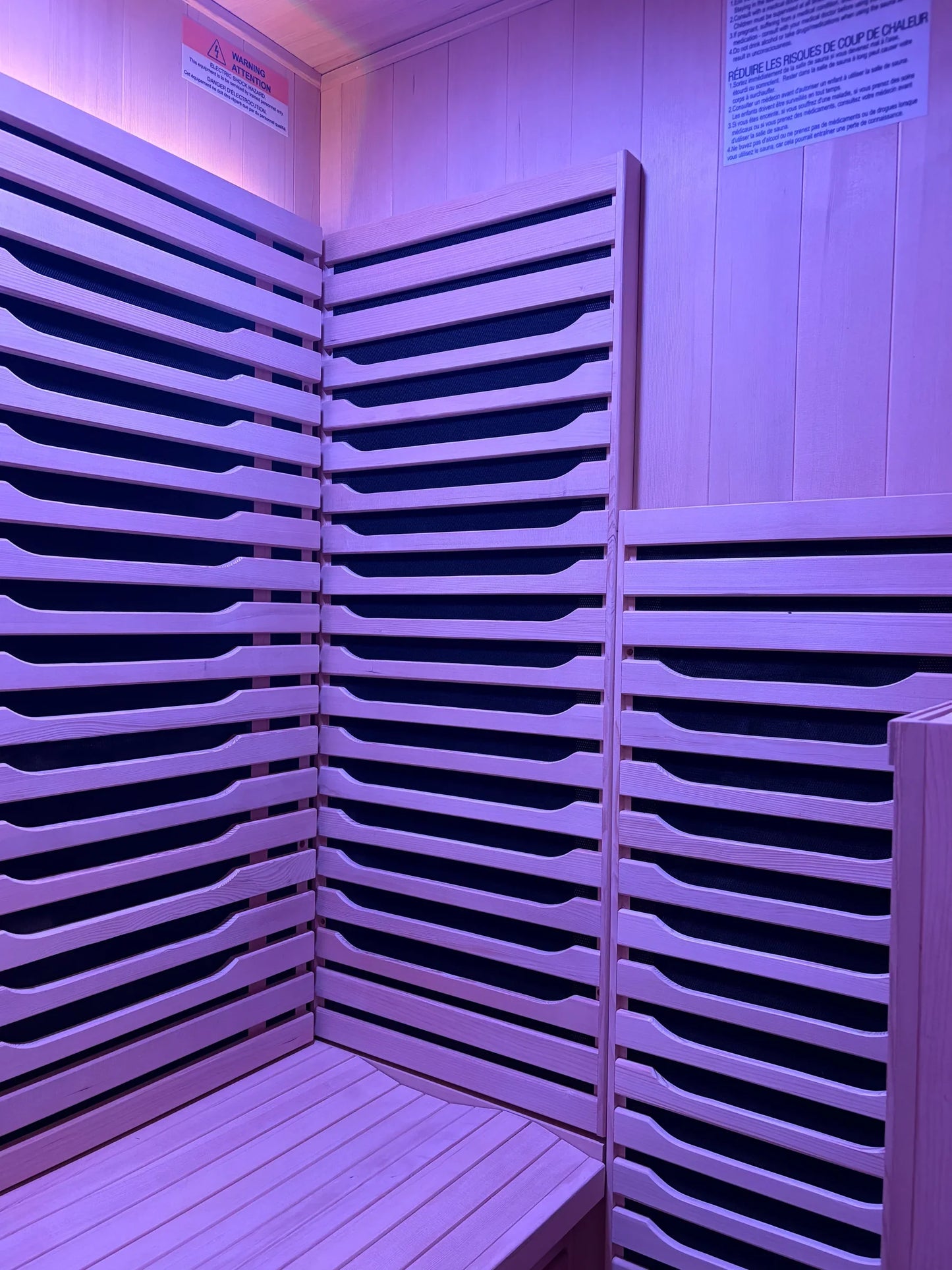 Blisspod, Milano, Full Spectrum Sauna, Canadian Hemlock Wood, Ultra Low EMF (2 Person) With 6 Heaters & Chromotherapy
