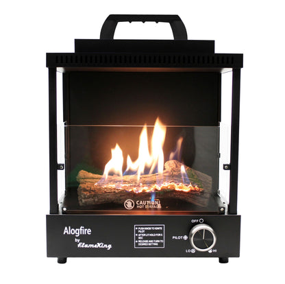 Portable Smokeless Propane Fireplace Heater for Indoor & Outdoor Ambiance and Warmth