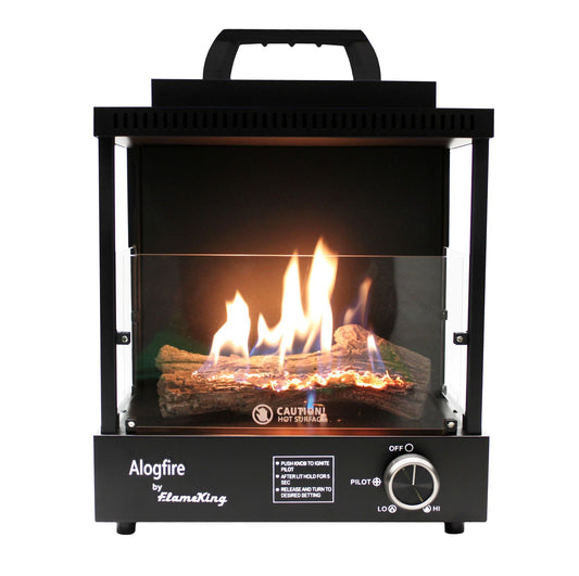 Portable Smokeless Propane Fireplace Heater for Indoor & Outdoor Ambiance and Warmth