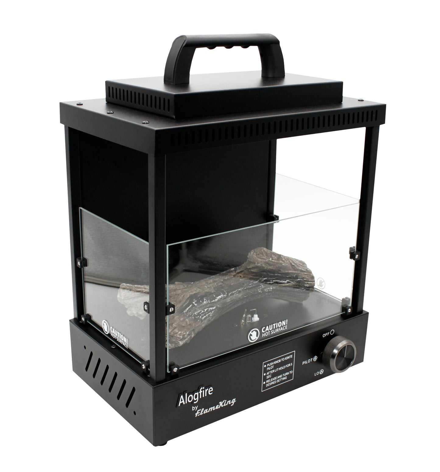 Portable Smokeless Propane Fireplace Heater for Indoor & Outdoor Ambiance and Warmth