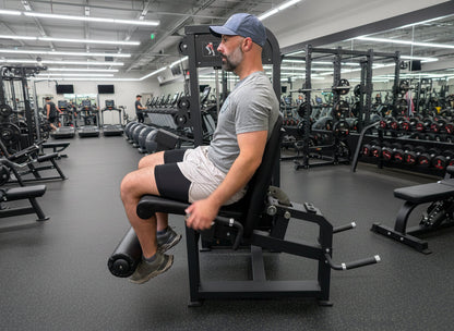 Selectorized Leg Extension & Prone Leg Curl Combo with 250lb Weight Stack