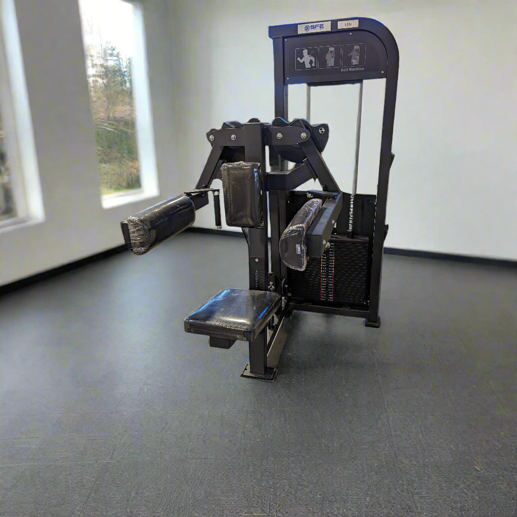 Selectorized Lateral Raise Delt Machine with 250lb Weight Stack