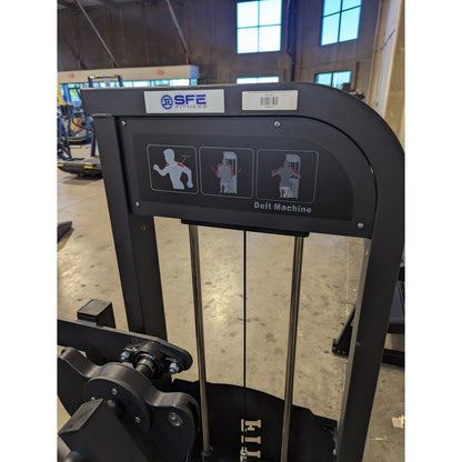 Selectorized Lateral Raise Delt Machine with 250lb Weight Stack