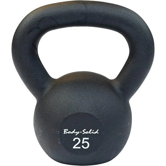 Matte Black Kettlebell for Weightlifting & Cross Training