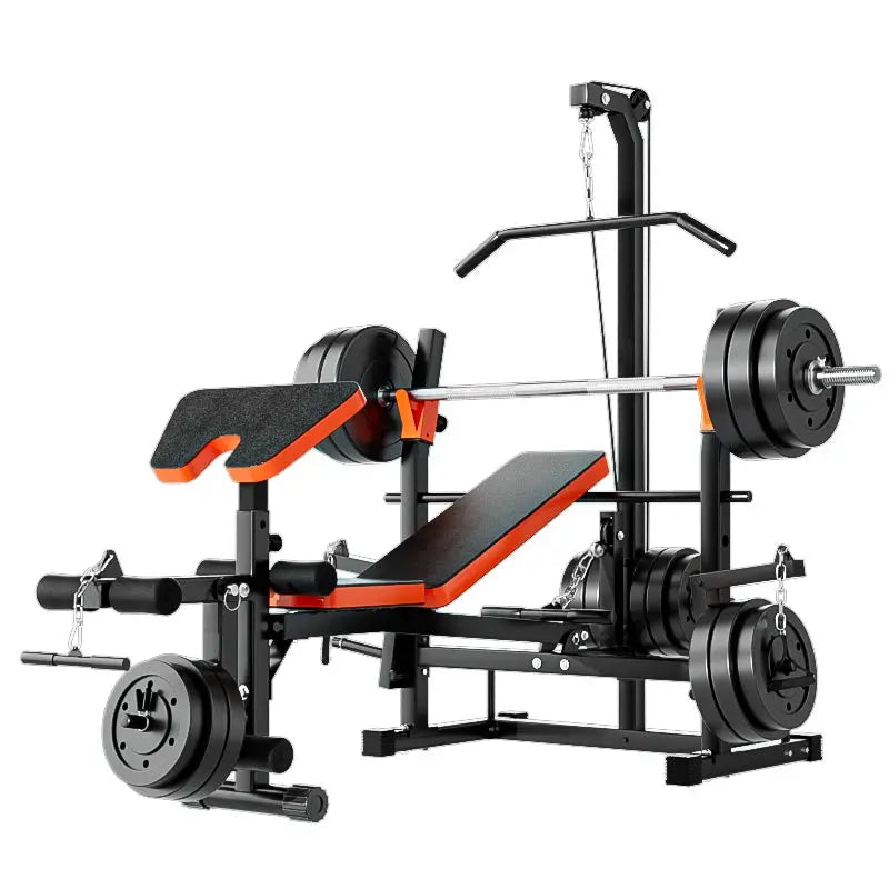 Multi-Functional Home Gym Bench Strength Training Equipment