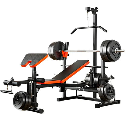 Multi-Functional Home Gym Bench Strength Training Equipment
