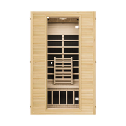 Blisspod, Vienna, Far Infrared Sauna, Canadian Hemlock, Very Low EMF (2 Person, 4 Heaters)