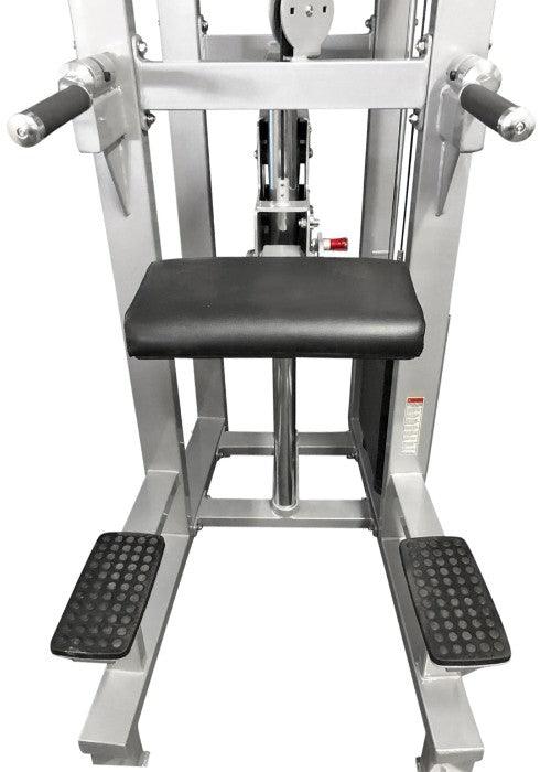 Dual Function Assisted Chin-Dip Combo Muscle D Fitness Adjustable Plate Selectorized