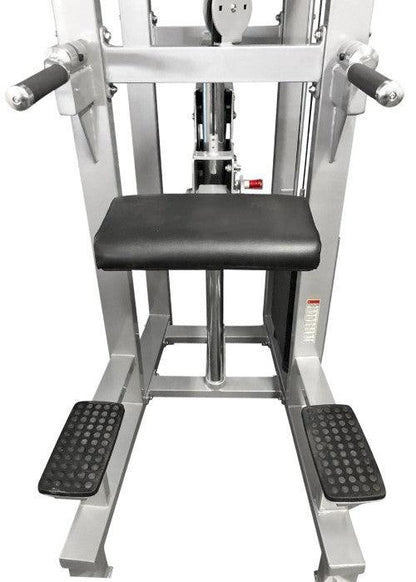 Dual Function Assisted Chin-Dip Combo Muscle D Fitness Adjustable Plate Selectorized