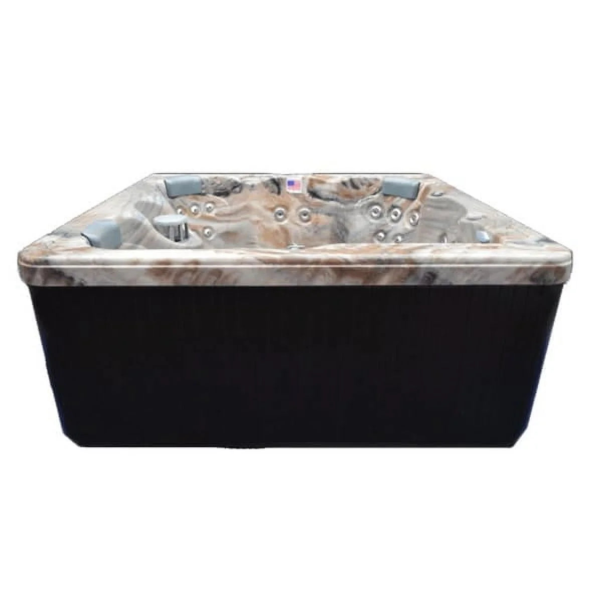 Home & Garden HG51 5-Person Hot Tub with 51 Therapy Jets and Digital Controls – Ideal for Backyard Relaxation and Hydrotherapy