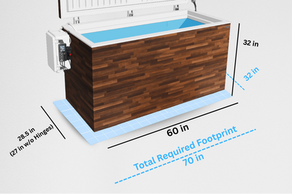 Fire Cold Plunge All-In-One Residential Ice Bath System