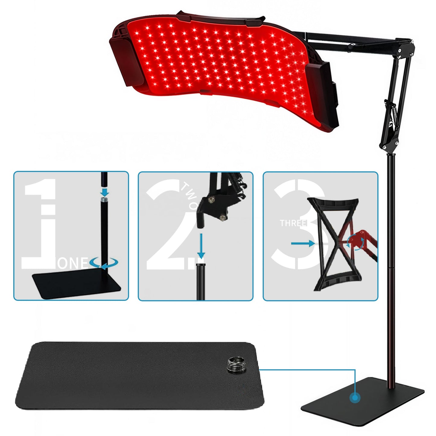 Flexible Five LED Light Therapy Lamp Panel