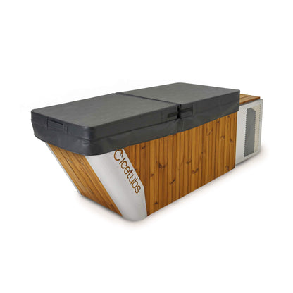 Icetubs IceBath Thermowood and Stainless Steel Cold Therapy Immersion Bath