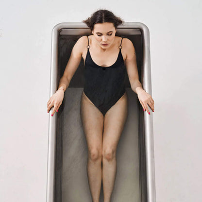 Icetubs IceBath Thermowood and Stainless Steel Cold Therapy Immersion Bath