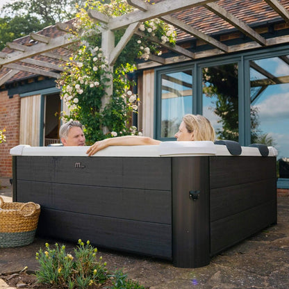 MSpa Oslo Supreme 6-Person Square Spa with LED Lights & App Control