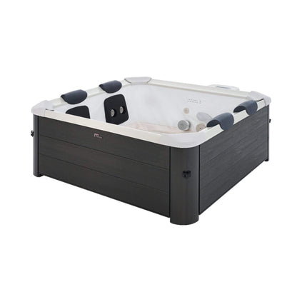 MSpa Oslo Supreme 6-Person Square Spa with LED Lights & App Control