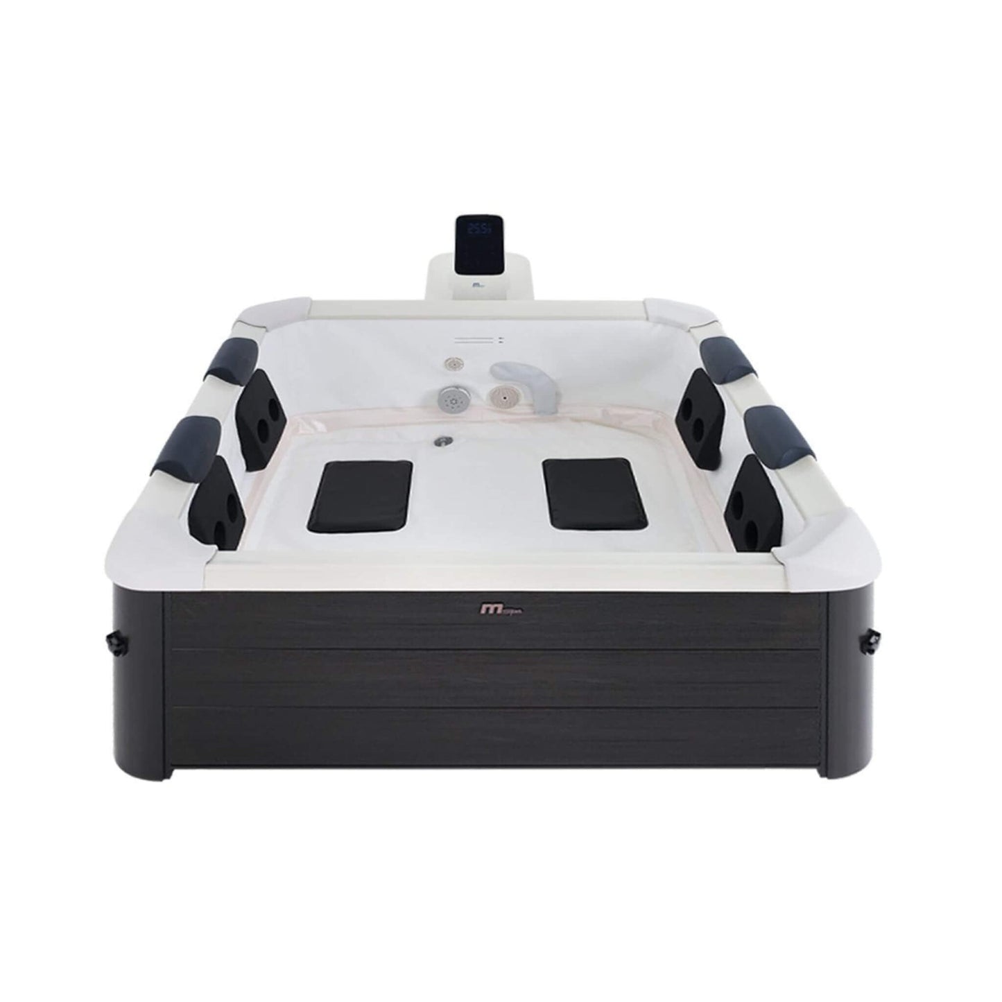 MSpa Oslo Supreme 6-Person Square Spa with LED Lights & App Control