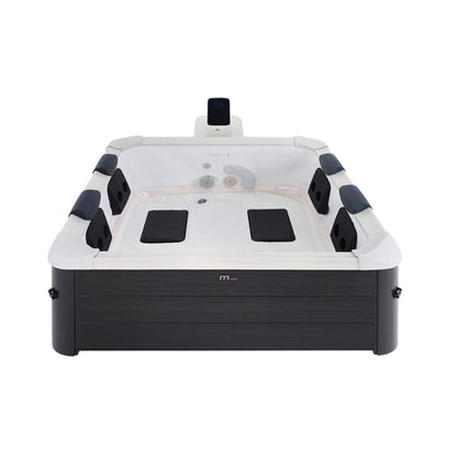 MSpa Oslo Supreme 6-Person Square Spa with LED Lights & App Control